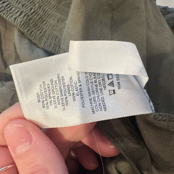 Express Green crop Top small - Picture 4 of 4